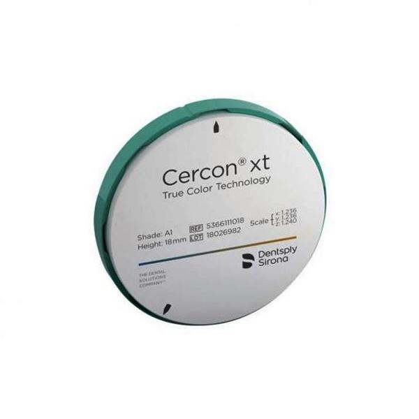 CERCON BASE XT: Zirconium Disc (1 pc) - 18mm A2 Img: 202204021
