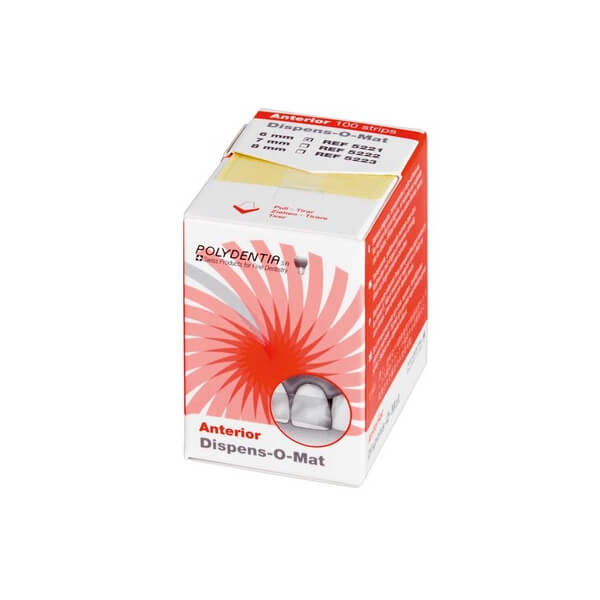 Dispens-O-Mat: Transparent Self-Adhesive Matrices (100 pcs) - 6mm Img: 202508091