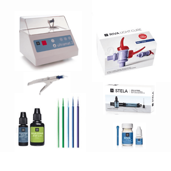 Pack of Capsule Mixer + Capsules + Cement + Adhesive - Riva LC Img: 202511151