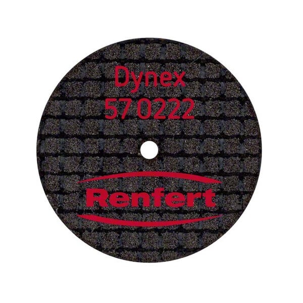 Dynex: Elastic and Stable Cutting Discs for Alloys and Skeletons (20 units) - Gave: 22mm A: 0.2 mm Img: 202404131