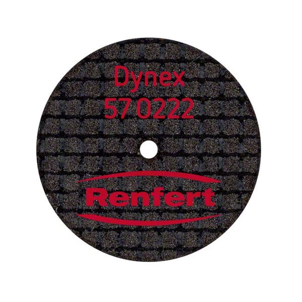 Dynex: Elastic and Stable Cutting Discs for Alloys and Skeletons (20 units) - Gave: 22mm A: 0.2 mm Img: 202408101