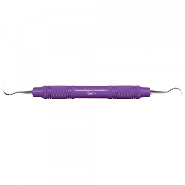 Scalers Talon Tough: Dental Curettes with Plastic or Stainless Steel Handle - H6 - 7 / Plastic handle Img: 202503081