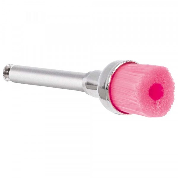 Soft Nylon Dental Cleaning Brush (100 pcs) - Pink Img: 202411301