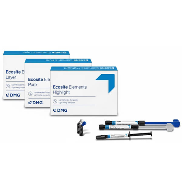 ECOSITE ELEMENTS: Light Curing Composite (4 g) - A3 Img: 202601101