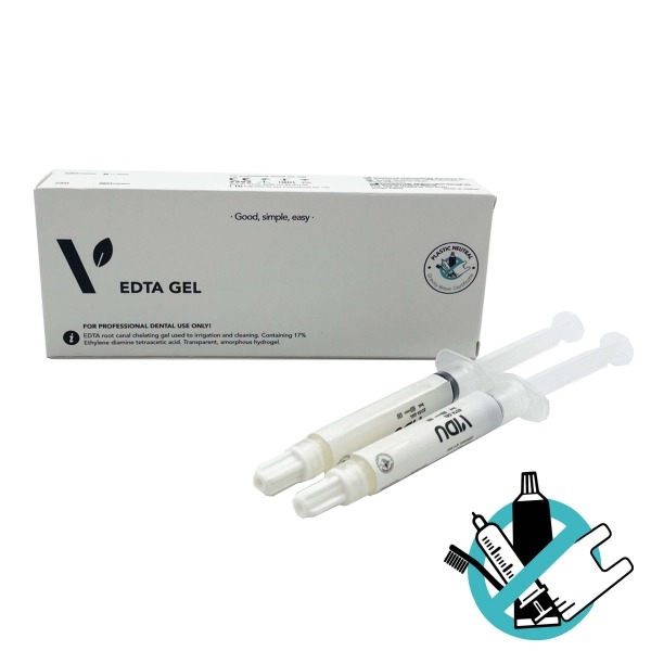 EDTA Cleansing Gel 17% (2 Syringes of 3 ml) Img: 202307011