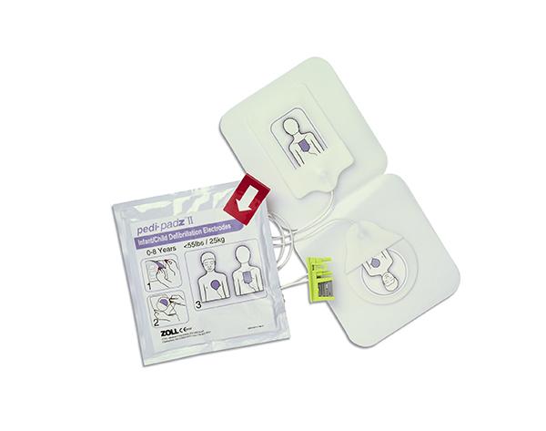 Pedi Padz II Pediatric Electrode for AED PLUS/PRO (1 pair)- Img: 202012191