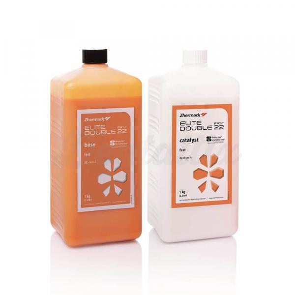 Elite Double 22 - Silicona Duplicación - 1 kg base +1 kg cat. Img: 201905181