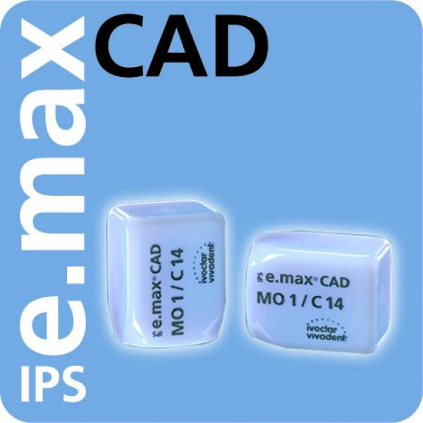 IPS e.Max CAD inlab MO ceramic blocks (5pcs.) - IVOCLAR VIVADENT