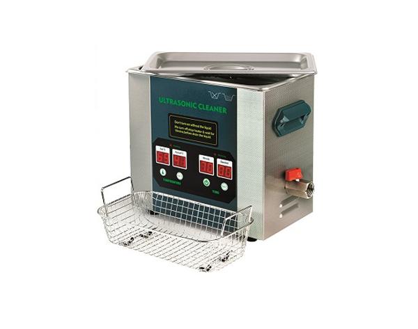 Stainless steel ultrasonic cleaning bath (2.8 L) by Mestra Img: 202104171