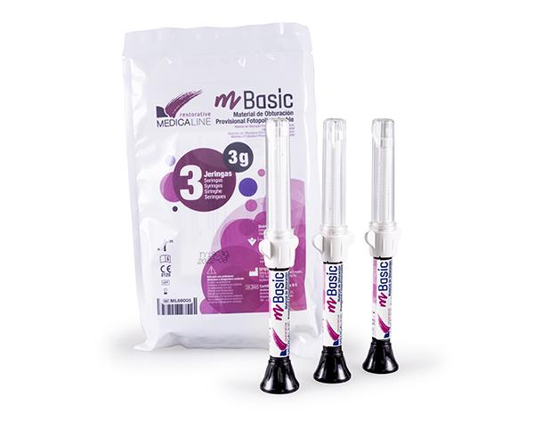 mBasic Temporary Sealing Cement. 3 syringes (3gr.) Img: 201911231