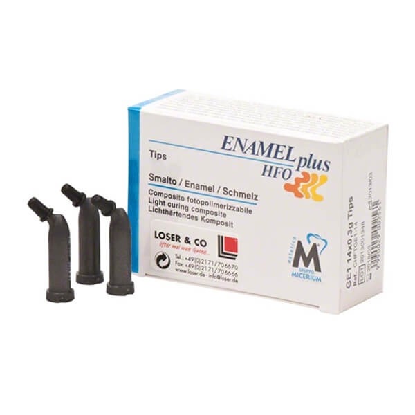 Enamel Plus HFO Generic: Light-curing composite - 14 Capsules of 0.3 gr - Colour: GE1 Img: 202307011