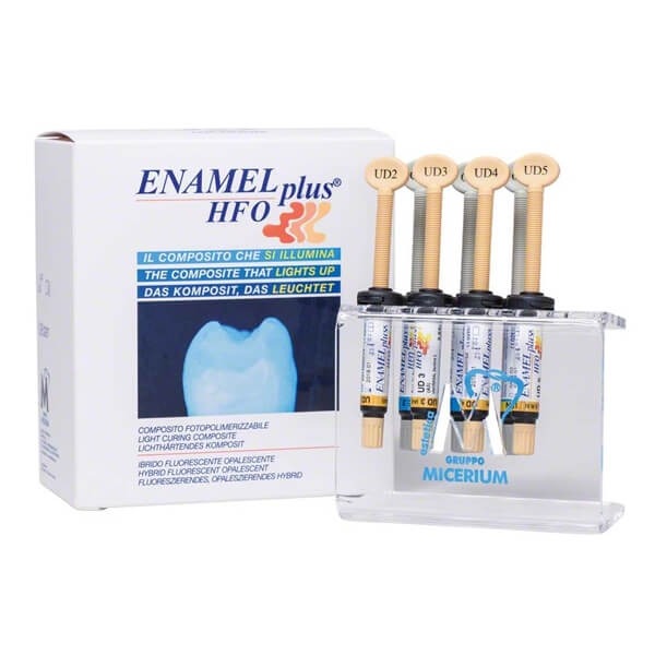 Enamel Plus HFO: Test Kit (7 x 2.5 g syringes) - 7 x 2.5 g syringes - Colour: Assortment Img: 202307011