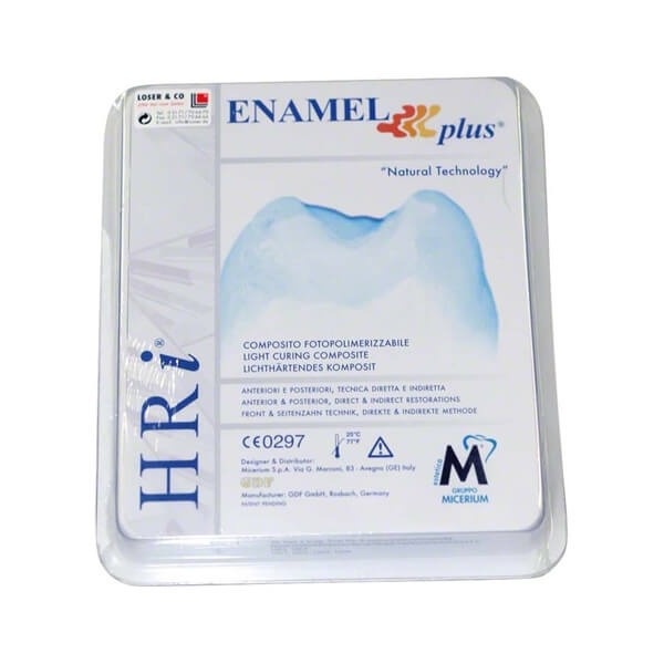 Enamel plus HRI: Composite Universal Trial Kit (Capsules) - 36 Capsules of 0.3 gr - Colour: Assortment Img: 202307011