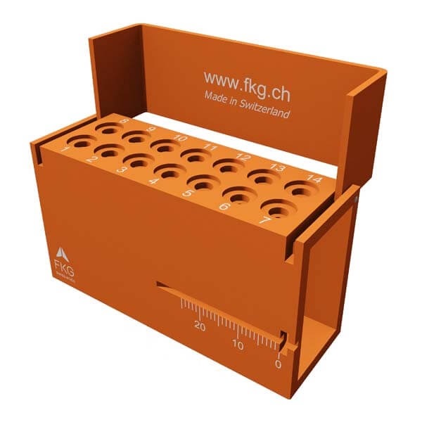 Endo Stand Free Style: Orange Sterilisable file-holder - Orange Img: 202304081