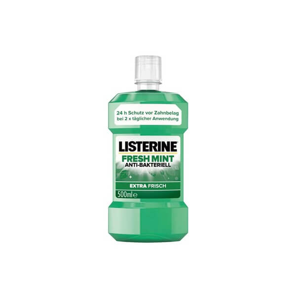Listerine Fresh Mint: Mouthwash (500 ml) Img: 202508091