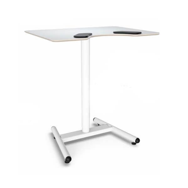 Salli Work Desk: Desk - White Img: 202212241