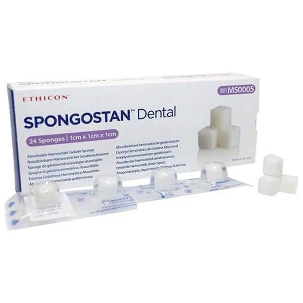 SPONGOSTAN: Haemostatic Sponge (Box of 24 pcs) Img: 202212311