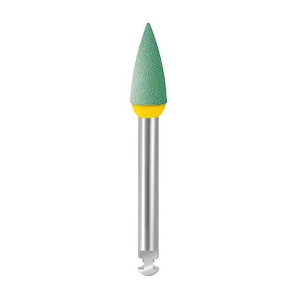 EVE DIACERA: Dental Polishers Green Medium (4 x 10 mm) - 1 unit Img: 202209031