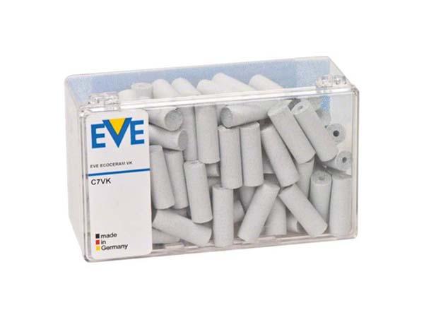 Eve Ecoceram - Silicone polisher (100 pcs) - C7VK gray cylinder: Img: 202202191