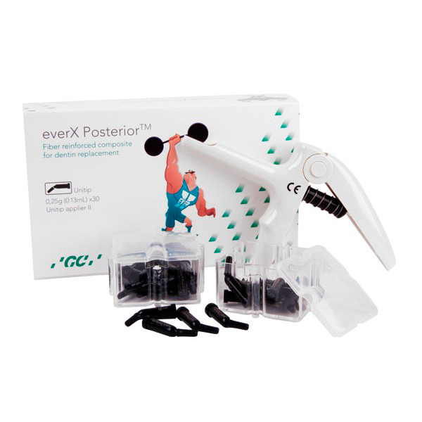 Résine Composite Dentaire GC EverX Posterior - Lot De 15 Unitips Avec Pistolet (neuf)