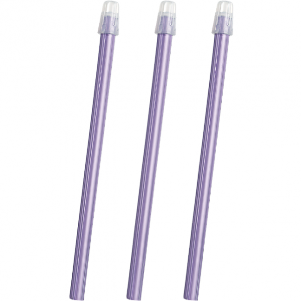 Coloured saliva ejectors (100 pcs) - LILAC Img: 202205141