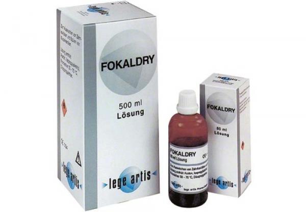 Fokaldry: solvent mixture for cavities - 500 ml bottle Img: 202104171