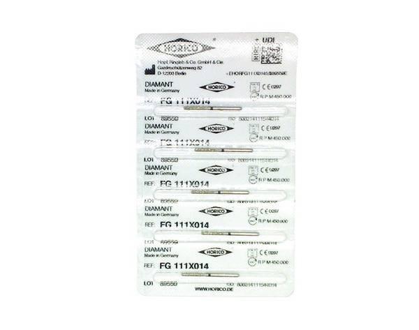 Fg 111 - Black diamond bur (5 pcs) - ISO 014 Img: 202104171