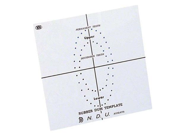 Fit Rubberdam Perforated template (15 pcs x 15 cm) HAGER WERKEN