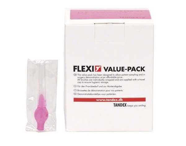 Flexi: Interdental Brushes Pink 0.40 mm - 25 pcs Img: 202104171