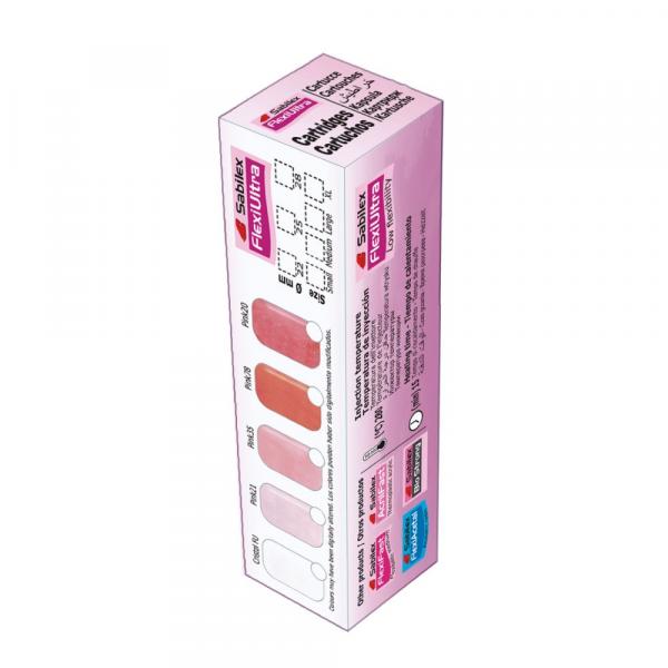 Fleixultra Resin Inyectable Acrílica Sabilex - Pink 21 Medium 70 25mm Img: 201907271