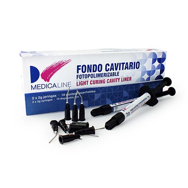 Photopolymerizable cavity background - Kit of 2 Syringe of 2 gr and accessories Img: 202007181