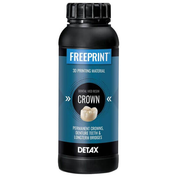 Freeprint Crown: Resin for Crown Printing (500 gr Bottle) - A3 Img: 202508091