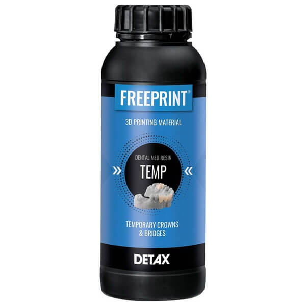 Freeprint Temp: 3D Resin for Temporary Crowns and Bridges (500 gr) Img: 202508091