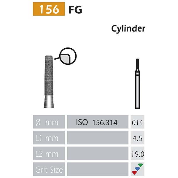 DIAMOND 156-FG CRANKS Flat X5UDS Cylinder. (156-014 F RED) Img: 201807031