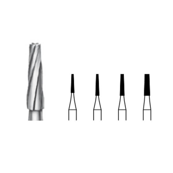 Tungsten Carbide H23L.104 Flat Cylindrical Bit (5 pcs.) - 009 Img: 202306031