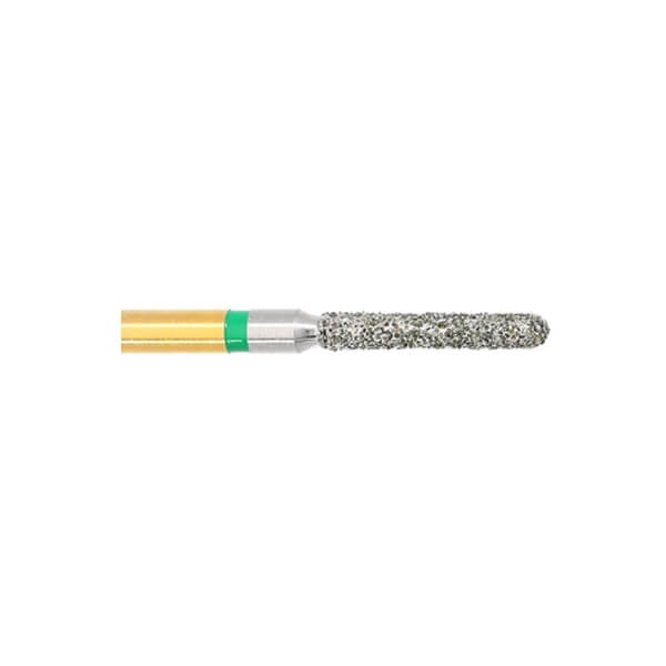 S6881.314 Burr. Diamond Cylindrical Rounded FG (5 pcs) Img: 202308191