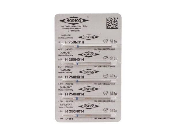 Diamond Burr H 250 10 mm (5 pcs) - ISO 014 Img: 202104171