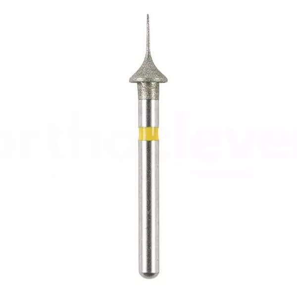 Interproximal Diamond Burs Special Orthodontic (2 pcs) - Super fine (Yellow) Img: 202307011