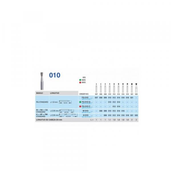 Diamond bur PM FIG 805 - 1 pc. - 014-093 FIG.805 1pc Img: 201907271