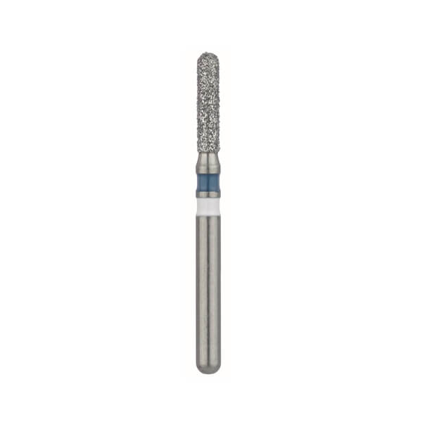 Fraise Diamantée Zircone Z882/014C - Forme Cylindrique à Bout Rond, Pour Dentisterie