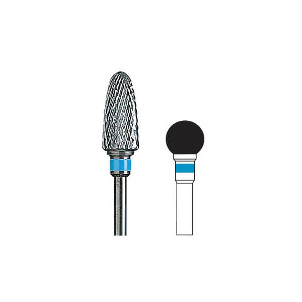 HP Tungsten Carbide Bur 71 in Ball Shape Img: 202404131