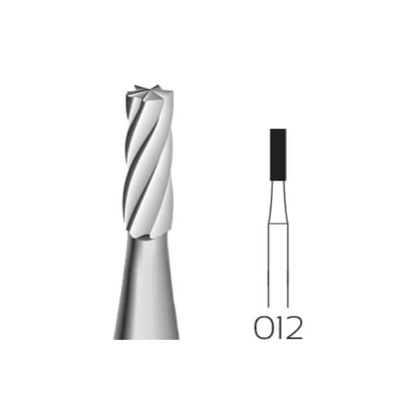 C21 Tungsten Carbide Bur HP Cylindrical (5 pcs) - T: 012 Img: 202404131