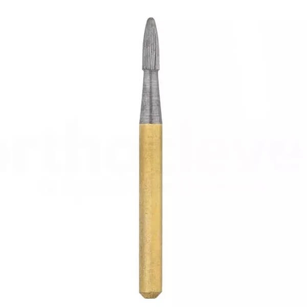 Carbide Bullet Burs FG (3 pcs) - Size 010 Img: 202307011