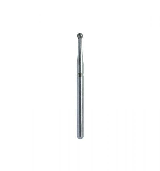Bur Milling cutter 801 Round diamond FG (6 pcs)-Size 012 Medium Grain Img: 202203121