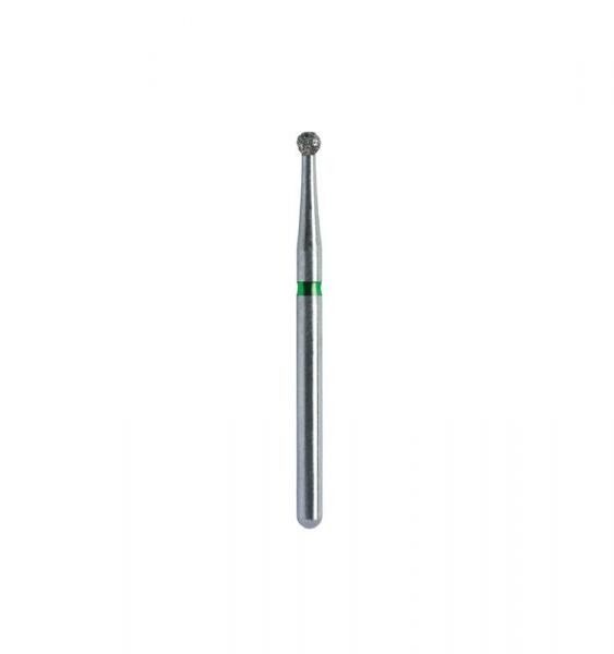 Bur Milling cutter 801 Round diamond FG (6 pcs) - Size 014 Coarse Grain Img: 202203051