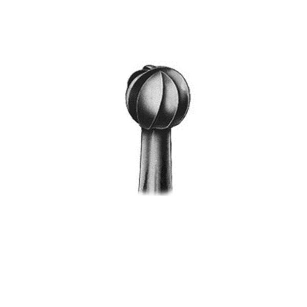 Turbine milling cutter ball H1 Tungsten FG (5u.) - 5 Img: 202112041