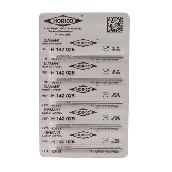H 142 Diamond HP Bur (5 pcs) Img: 202308191
