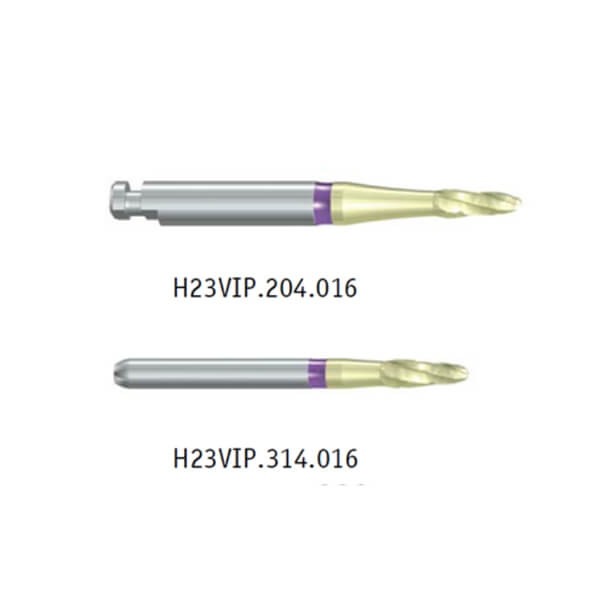 H23VIP Burs for Adhesive and Cement Removal (5 pcs) - Contra Angle 16: Img: 202306031