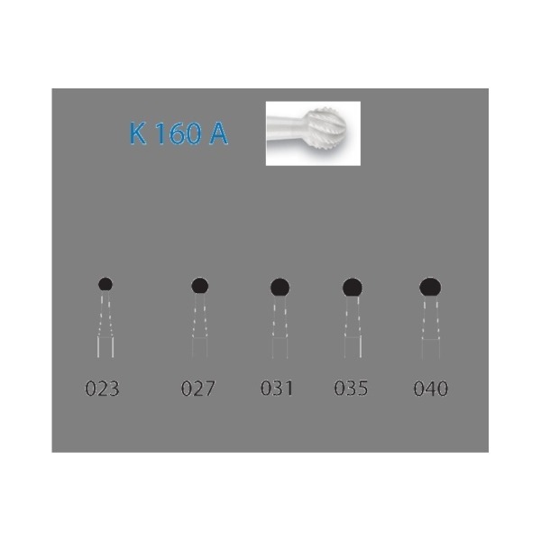 Cerabur: Ceramic milling bur K160A - K160A Img: 202212241