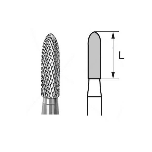 H139EUF Milling Cutter for Precious Metal Alloys for PM - 023 Img: 202306031